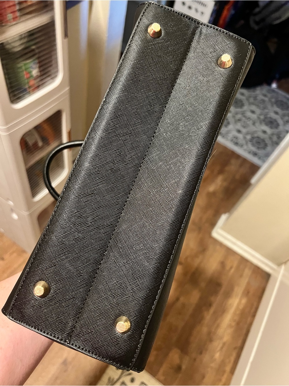 Elegant Black Satchel by Lovevook - Picture 7 of 9